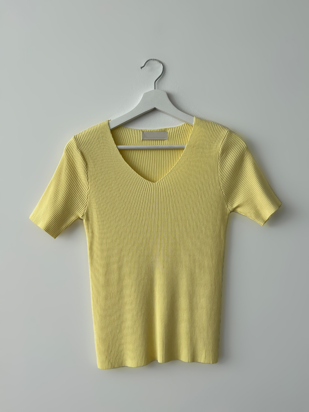반팔 티셔츠 옐로우 색상 이미지-S1L190